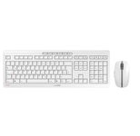 CHERRY Stream Desktop Tastatur- und Maus Set hellgrau kabellos