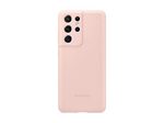 Silicone Cover für das Galaxy S21 Ultra 5G (Pink)