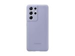 Silicone Cover für das Galaxy S21 Ultra 5G (Violet)