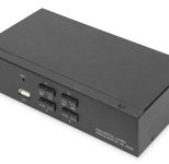 Digitus DS-12880 - KVM-/Audio-/USB-Switch - 4 x KVM port(s)