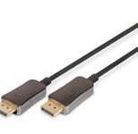 DIGITUS DisplayPort AOC Hybrid Glasfaserkabel Typ M/M 30m