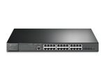 TP-Link JetStream TL-SG3428XMP 24-Port Gigabit L2+-Managed-PoE+-Switch mit 4 10G-SFP+-Slots