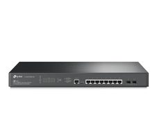 TP-Link JetStream TL-SG3210XHP-M2 V1 8-Port 2.5GBASE-T L2+ Managed PoE+ Switch mit 2 10G-SFP+-Slots