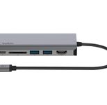 Belkin CONNECT USB-C 6 in 1 Multiport Adapter (AVC008btSGY)