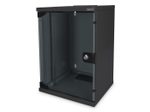 Digitus 9HE 10"-Wandgehäuse RAL 9005 schwarz