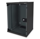 Digitus 9HE 10"-Wandgehäuse RAL 9005 schwarz