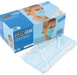 HYGOSTAR medizinischer Mundschutz DIN EN 14683 Typ II R 50 Stück
