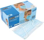 HYGOSTAR medizinischer Mundschutz DIN EN 14683 Typ II R 50 Stück