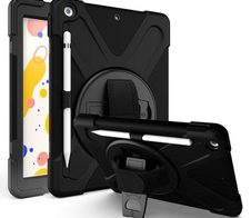 eSTUFF Full-Body Defender Case Chicago für das iPad 10.2" - Schwarz (BULK)