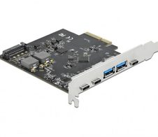 DeLOCK PCI Express x4 Karte zu USB Type-C / USB Typ-A