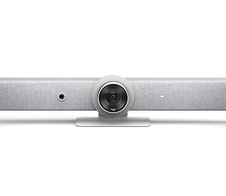 Logitech Rally Bar Mini erstklassige All-in-one-Videobar für kleine Räume weiß