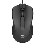 HP 100 kabelgebundene Maus schwarz