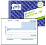 AVERY Zweckform Einnahme-/Ausgabebeleg Formularbuch 1205 - 1 x 50 Blatt