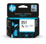 HP Original 351 Druckerpatrone cyan magenta gelb 170 Seiten 3,5ml (CB337EE)
