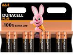 DURACELL Batterien PLUS Mignon AA 1,5 V - 8 Stück
