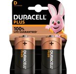 DURACELL Batterien PLUS Mono D 1,5 V - 2 Stück