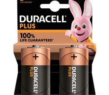 DURACELL Batterien PLUS Mono D 1,5 V - 2 Stück