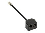 Jabra Telefon-Splitter RJ-10 (W) bis RJ-10 (M) 1600-289