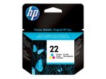 HP Original 22 Druckerpatrone cyan magenta gelb 165 Seiten 5ml (C9352AE)