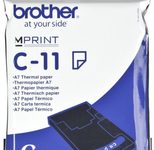 Brother Original Thermopapier A7 (74 x 105 mm) 50 Blatt