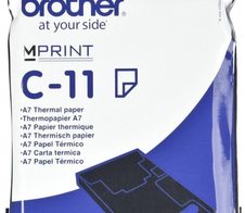 Brother Original Thermopapier A7 (74 x 105 mm) 50 Blatt
