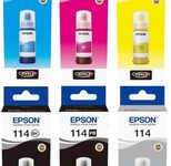 Epson Original EcoTank 114 Nachfülltinte - 6er Multipack