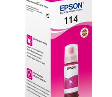 Epson Original EcoTank 114 Nachfülltinte - magenta (C13T07B340)
