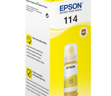 Epson Original EcoTank 114 Nachfülltinte - gelb (C13T07B440)