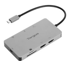 Targus DOCK423EU USB-C Dual HDMI 4K-Dockingstation mit 100 W PD Pass-Thru