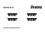 iiyama OMK4-4 - Montagekomponente (4 Halterungen) - für TF3239MSC