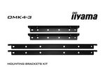 iiyama OMK4-3 - Montagekomponente (4 Halterungen) für TF4339MSC Display