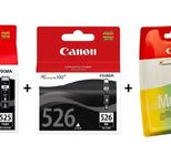 Canon Original CLI-526 + PGI-525 Druckerpatronen Multipack - BK/C/M/Y/BK 4x9ml / 1x19ml