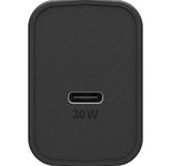 OtterBox 30 Watt Schnellladegerät mit USB-C (Schwarz)