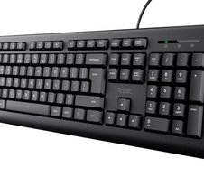 Trust TK-150 Tastatur - Schwarz DE