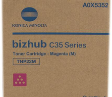 Konica Minolta Original TNP-22M Toner magenta 6.000 Seiten (A0X5352)