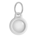 Belkin Secure Holder mit Schlüsselanhänger für Apple AirTag, weiß