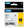DYMO® Original IND-Schriftband für Rhino, farbiges Vinyl - schwarz auf weiss