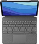 Logitech Combo Touch Tastatur und Foliohülle mit Trackpad oxford grey