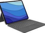 Logitech Combo Touch Tastatur und Foliohülle mit Trackpad oxford grey