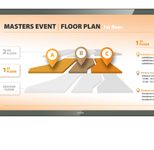 Philips 32BDL3651T Signage Solutions Multitouch Display 80 cm (32 Zoll)