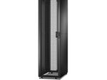 APC Easy Rack 600mm/48HE/1000mm mit Dach, Seitenwand, Rollen, Füßen und 4 Halterungen, ohne Boden, schwarz (ER6802)