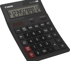 Canon AS-1200 Wirtschaftlicher Rechner 12 Stellen Solarpanel, LCD-Display