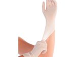 HYGOSTAR unisex Einmalhandschuhe ELASTIC weiß Größe L - 100 Stück