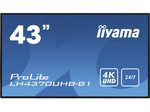 iiyama Ultra Slim Line LH4370UHB-B1 Signage Display 108 cm (42,5 Zoll)