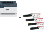 Xerox C230 Farblaserdrucker inkl. Original Xerox Tonerset CMYK