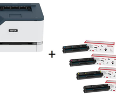 Xerox C230 Farblaserdrucker inkl. Original Xerox Tonerset CMYK