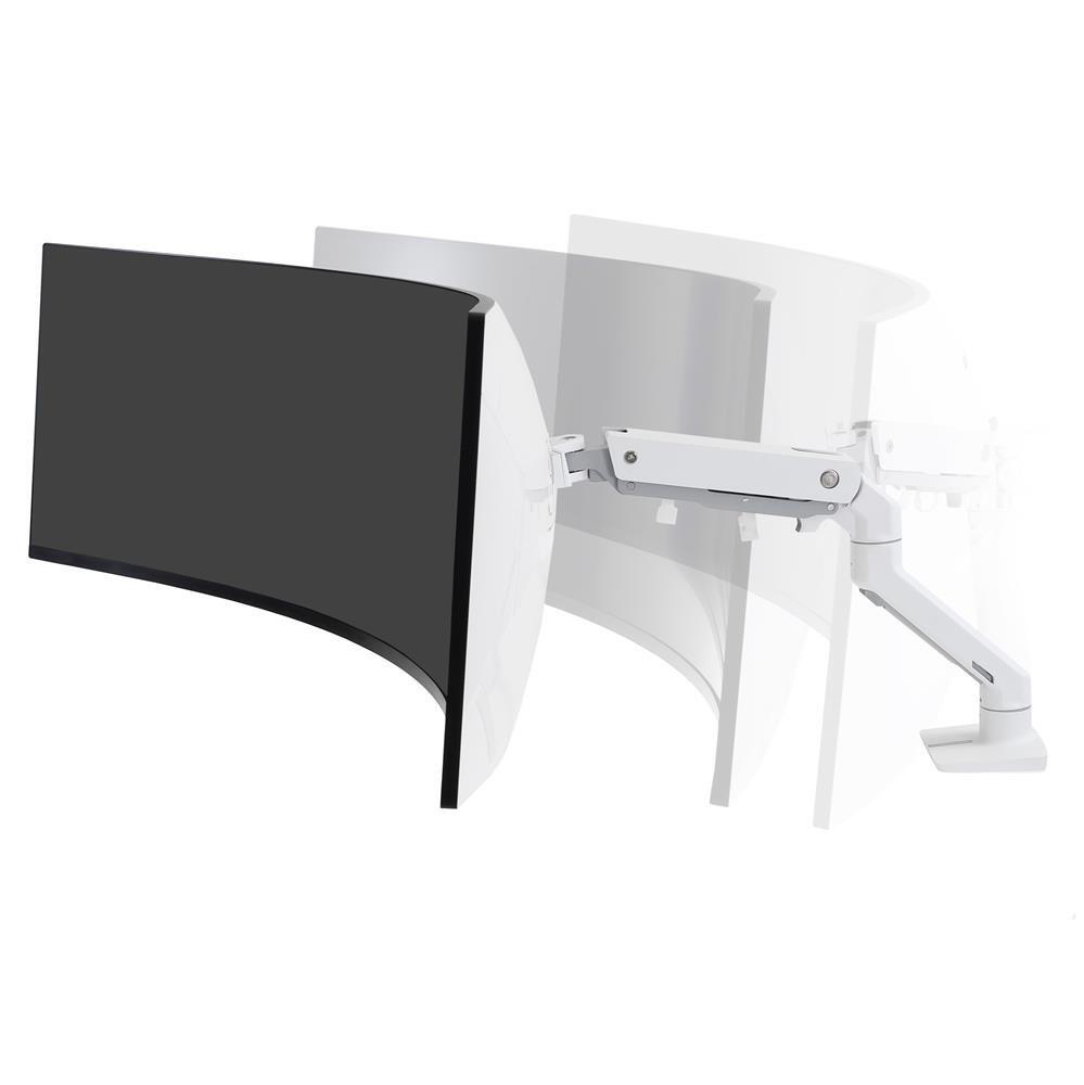 Ergotron HX Monitor Arm mit HD-Gelenk Tischhalterung mit CF-Technologie für 124,46 cm (49") Curved Monitore