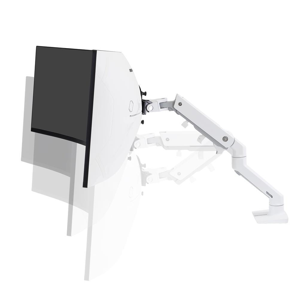 Ergotron HX Monitor Arm mit HD-Gelenk Tischhalterung mit CF-Technologie für 124,46 cm (49") Curved Monitore