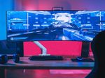 Ergotron HX Monitor Arm mit HD-Gelenk Tischhalterung mit CF-Technologie für 124,46 cm (49") Curved Monitore