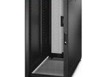 APC Easy Rack 600mm/24HE/1000mm mit Dach, Seitenwand, Rollen, Füßen und 4 Halterungen, ohne Boden, schwarz (ER6402)